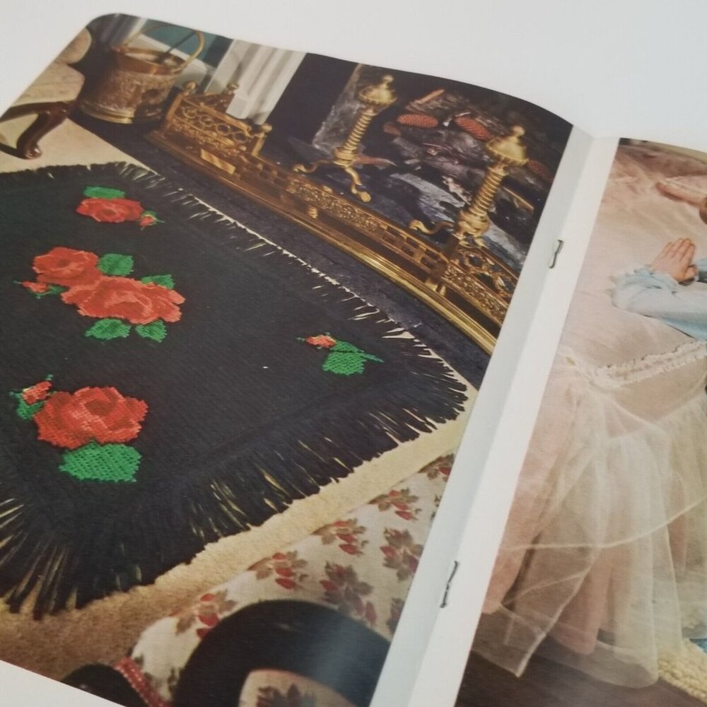 Star Rug Book 1952 Crocheted Rugs Star Rug Book 93 American Thread Company - Picture 8 of 11